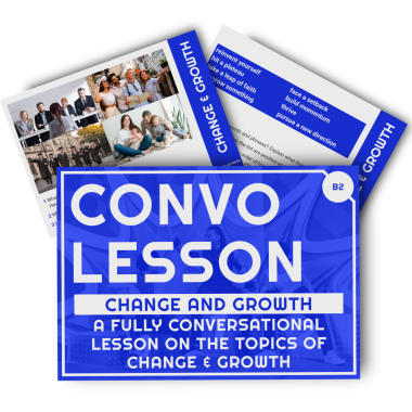 Convo Lesson - Change & Growth