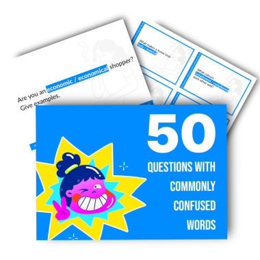 50 Questions with Commonly Confused Words