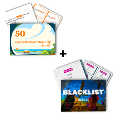 Travel Vocabulary Bundle - Blacklist + 50 Questions